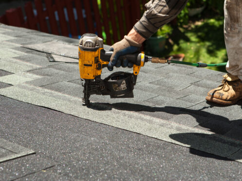 Shingle roofing replacement service in Traverse City, MI